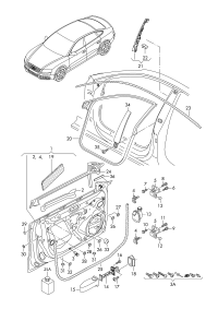 8T8831051C-Door joint use position: