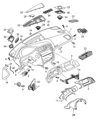 8T08572281GK-Plate, speaker