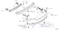 852263RA0A-BRACKET-REAR BUMPER SIDE,RH