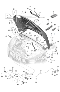 95B823031YGRV-Cowl top lid