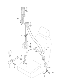30D857705CRAA-S/belt einspur