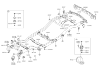 62310H1000-CROSSMEMBER ASSY NO.1