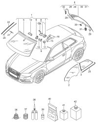 8V3845099HNVB-Windshield, windshield