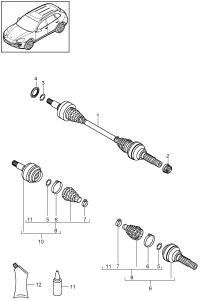 95833202400-Shaft, half swing