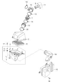 281113F000-COVER-AIR CLEANER