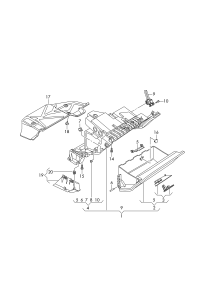 4M18571416PS-Cover handle ghost (black)