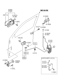 8262022500GF-HANDLE ASSY-DR I/S R