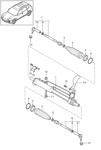 95834701100-Power steering gear