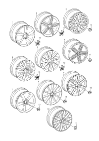 8T0601025BC-Wheel rim: