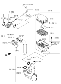 28110A5300-AIR CLEANER