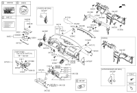 847703J0007Q-GARNISH ASSY-DEFROSTER CTR