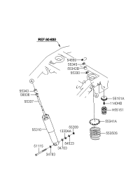 553913E000-BOLT-SHOCK ABSORBER*