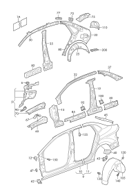 L34D821151-BRACKET, REINFORCEMENT