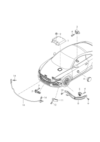 8S0959115A-BRACKET-ENGINE SUPP*
