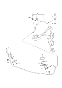 8S0955667-HOSE-OIL RETURN PIPE