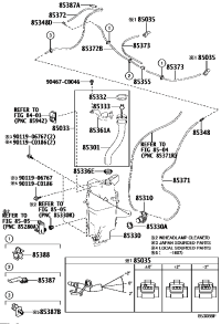 853160R040-CAP ASSY, WINDSHIELD WASHER