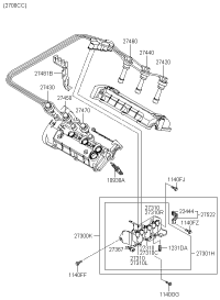 2730137110-COIL ASSY- PLUG TOP