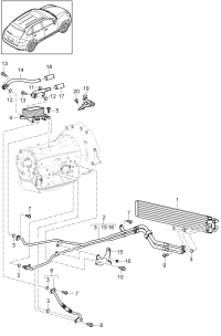 95830701500-Gear box oil cooler