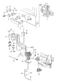 7H0843641D-Incar console