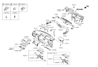 8455003000WK-ASH TRAY ASSY-FR