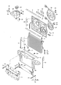 7L0121253A-RADIATOR-TOUAREG/Q7/PORSCHE