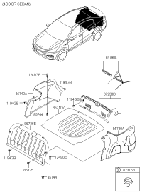 85710H2000WK-MAT ASSY-LUGGAGE FLR