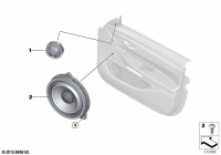 65139184794-HORN ASSY-HIGH PITCH
