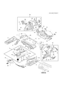 24258938-Label assy-all wheel drive caution