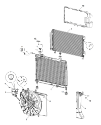 30012389-Sponge, radiator