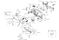 844104V000-BAR ASSY-COWL CROSS