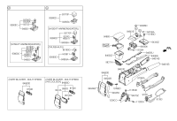 846202J000WK-CONSOLE ASSY-O/HEAD