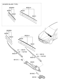 98110C5500-MOTOR ASY-WINDSHIEL*