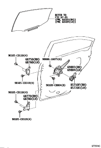 857200D230-MOTOR ASSY, POWER WINDOW REGULATOR, RH