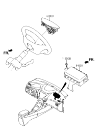 569004V000RY-MODULE ASSY-STRG WHEEL AIR BAG