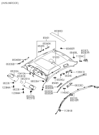 955203K000V2-MIC ASSY-HANDS FREE