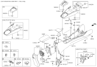 84660H2000WK-ARMREST ASSY-CONSOLE