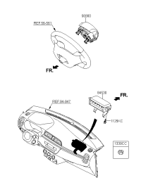 56900H2000WK-MODULE ASSY-STRG WHEEL AIR BAG