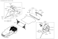 85710B8000RYN-MAT ASSY-LUGGAGE COVERING