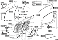 6700106310-PANEL SUB-ASSY, FRONT DOOR, RH