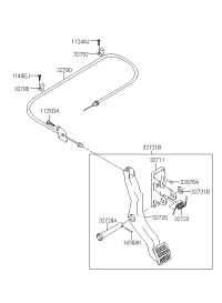 3270022020-PEDAL, ACCELERATOR