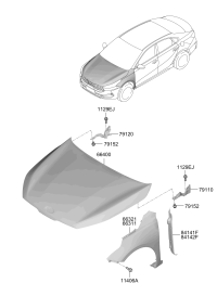 66311Q8010-Panel-fender, lh