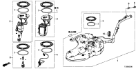 17045THAH51-Module comp., fuel pump