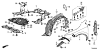 74100T72H00-FENDER ASSY R,FR