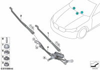 61617474830-Wiper arm fr