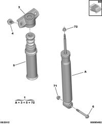 9800558480-SHOCK ABS COMPL RSL