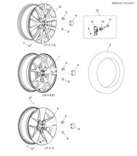 9598205-Wheel, front, rear