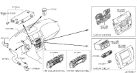 275111LL0A-CONTROL UNIT ASSY-REAR AIR CONDITIONER