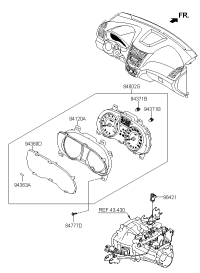 940030U210-METER-COMBINATION