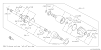 28421SC021-DRV SFT ASSY R 92180