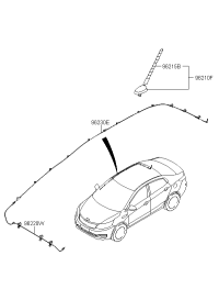 962004X000-ANTENNA ASSY-ROOF
